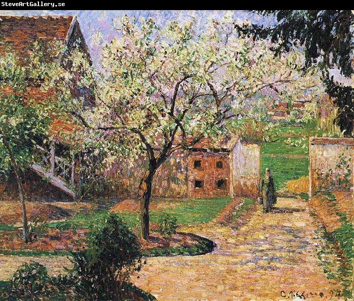 Camille Pissarro Flowering Plum Tree, Eragny